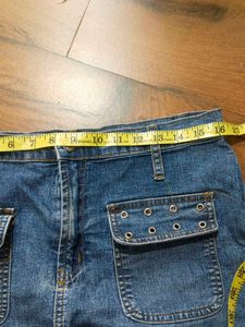 Denim Mini Skirt