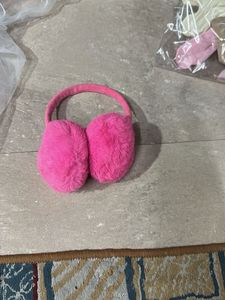 Bridal Veil and Pink Earmuffs