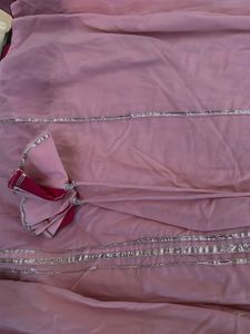 Elegant Pink Anarkali Kurta Set