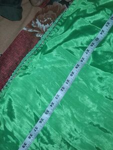 Vibrant Green Silk Suit