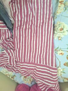 Striped Button-Down Shirt