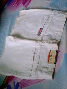 White Shorts