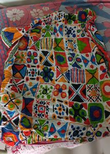 Multicolour dupatta for women
