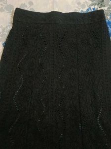 Elegant Black Maxi Skirt