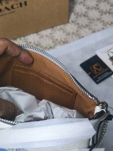 Coach Nolita White 🤍 pearl Chain Shoulder Bag🥹