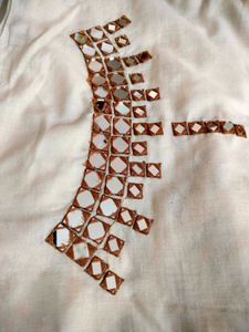 Elegant White Kurta