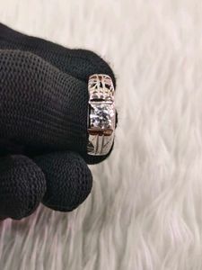 Men's Diamond Statement Ring 925 silver