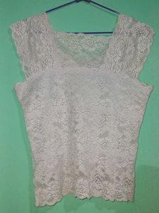 White Lace Blouse