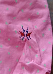 Women Pink Collar Shirt