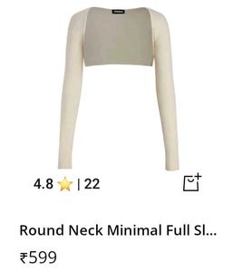 beige Full Sleeves Shrug