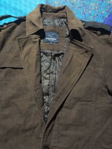 Men's Brown Trench Coat