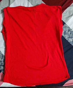 2pc Women's T-Shirt Bundle Blue and Red