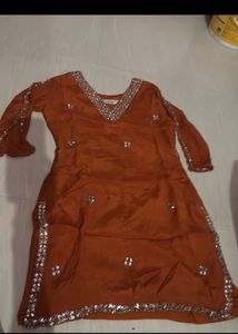 divider Kurta Set with Dupatta
