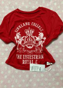 Red Graphic T-Shirt
