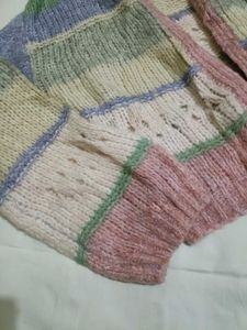 Cozy Striped Knit Cardigan