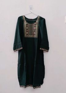 Elegant Embroidered Kurta Set