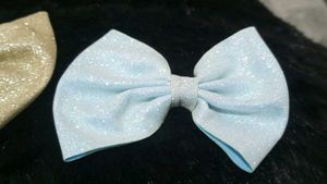 Sparkly Hair Bows - Set of 3