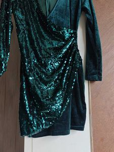Stunning Emerald Sequin Dress