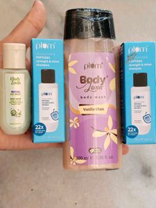 Plum Body Lovin' & 2 shampoo