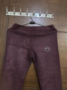 Burgundy Leggings