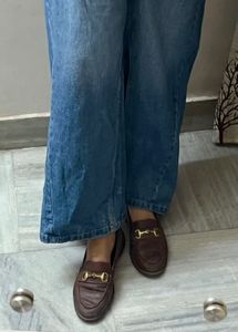 Classic Brown Leather Loafers