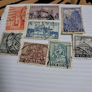 1948 Archaeology definitive stamps