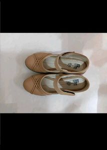 Beige Mary Jane Heels
