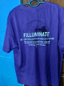 Purple Graphic T-Shirt