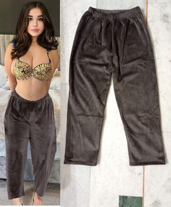 3XL New Velvet Warm Dark Brown Fur Night Pyjam