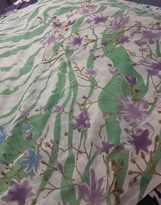 White Nd Green Silk Saree