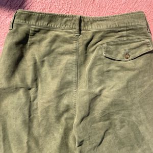 Vintage Made In Italy 🇮🇹 Olive Pleated Pants