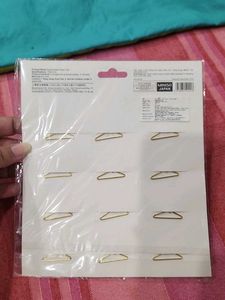 Cute Hanger Shaped Paper Clips (12 pcs)