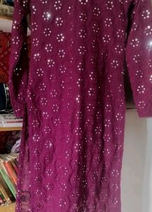 Elegant Embroidered Kurta