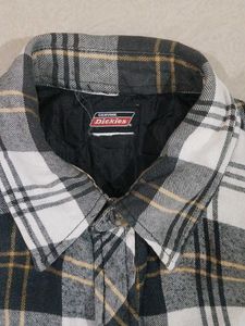 Dickies quilted flannel shirt jacket(Original Vint