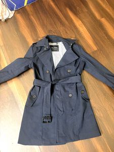 Navy Trench Coat - Stylish &amp; Classic