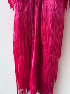 Pink Fringe Dress