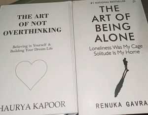The Art of Not Overthinking & Being Alone Books