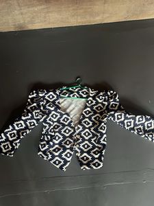 Boho Aztec Print Cropped srug