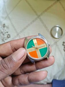 Vintage "HMT" Analog with indian flag Watch