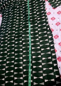 Green Patterned Top