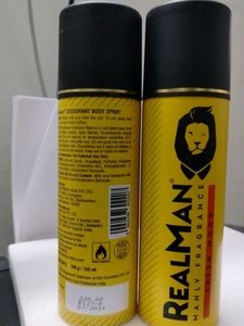 Combo Of Two Realman Fresh Mood Deodorant !!