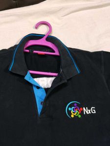 Men's Black Polo T-Shirt NxG