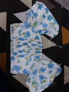 Zara Floral Crop Top