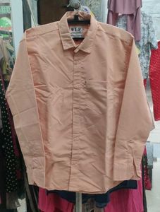 Peach Casual Shirt