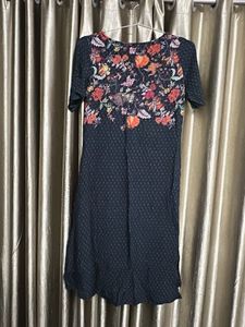 BIBA Stylish Floral Print Dress