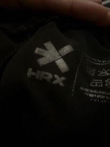 Black Athletic Pants with White Stripe