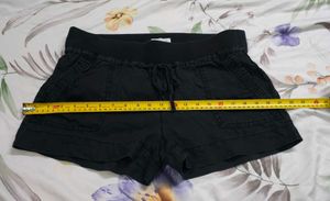 Calvin Klein 100% Linen Drawstring Shorts