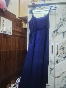 Elegant Royal Blue Maxi Dress