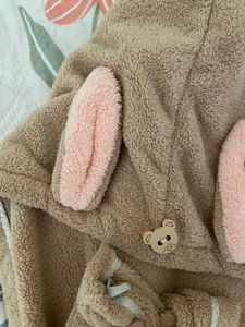 Cute Bunny Ear Hair Towel Wrap