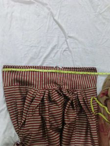 Elegant Gold Kurta salwar Set with Dupatta